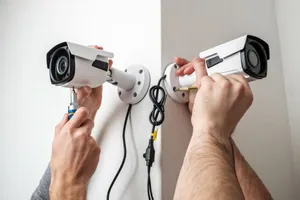 Caméras surveillance installation