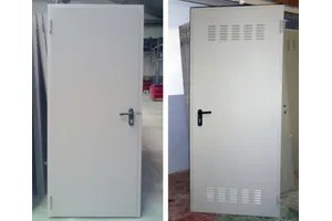 Installation portes métalliques