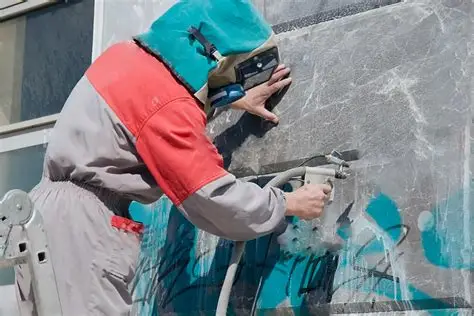 Nettoyage de graffitis